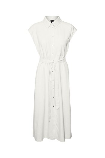 Vero Moda Hemdblusenkleid VMMYMILO Langes Kleid