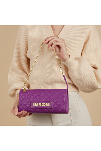 Love Moschino Καπιτονέ τσάντα Damen Handtasche Violett Jc4011pp1ila0650