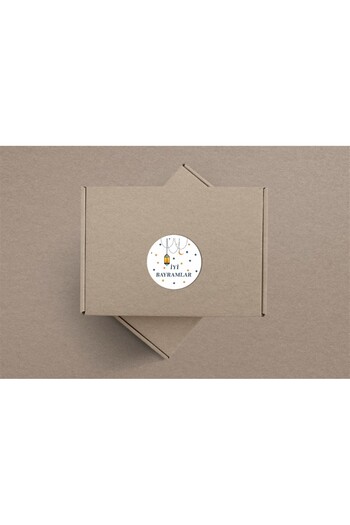 anka design Coated Sticker Packaging & Shipping Label (4x4cm) 48 Pieces - Good Holiday -