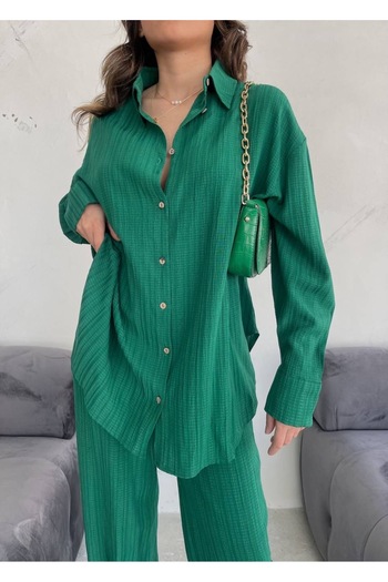 Ekim Store Seersucker Linen Set