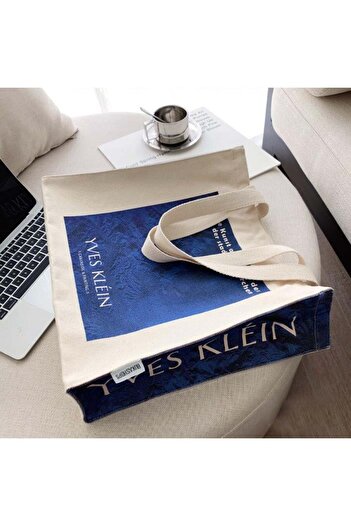 Buka Shops Yves Klein Bag Kanvas Çanta