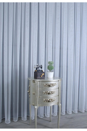 yağmur zebra Grek Modern 1/2 Pleated Curtain - With Skirt Lead (Quarter Pleated)