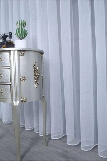 yağmur zebra Grek Modern 1/2 Pleated Curtain - With Skirt Lead (Quarter Pleated)