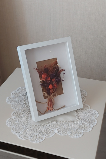 hobicehayaller 21x30 Cm Desktop and Wall Hanging Frame!Memory Frame Rose Box!Deep Frame
