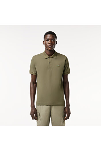 Lacoste Khaki pánské tričko