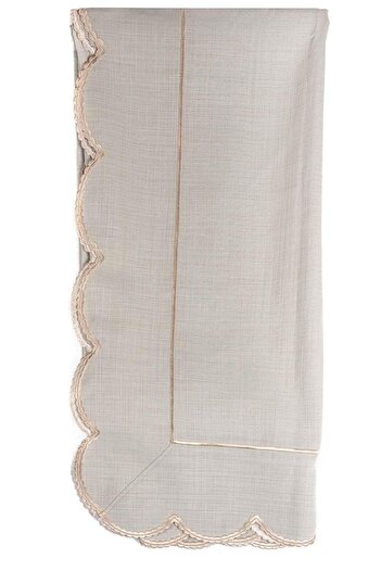 Mikasa Moor Zafir Stone Color 180x280 Tablecloth
