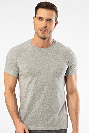 Cacharel 1307 Men's O Neck Short Sleeve T-shirt