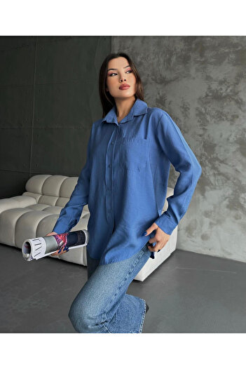 Ekim Store Single Pocket Straight Shirt