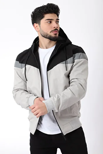 Stilkombin Bill Triangle Piece Hooded Seasonal Coat 1220