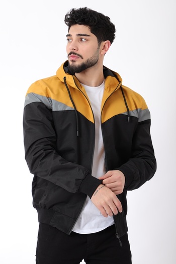 Stilkombin Bill Triangle Piece Hooded Seasonal Coat 1220