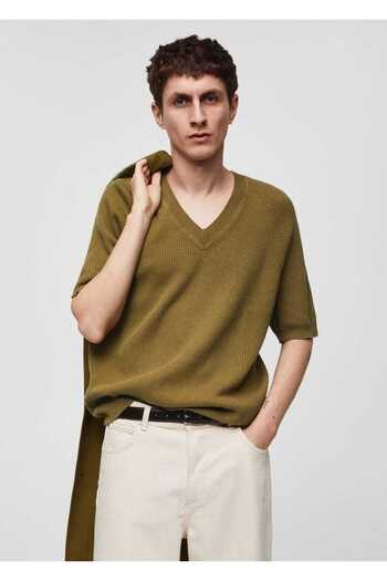 MANGO Man Relaxed Fit Knitwear Sweater