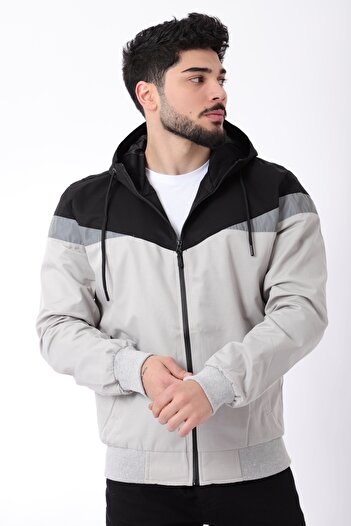 Stilkombin Bill Triangle Piece Hooded Seasonal Coat 1220