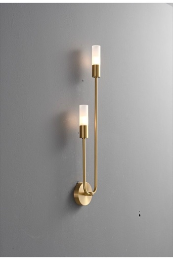 AbajurAksesuar Rasmi Bronze Antique Sconce