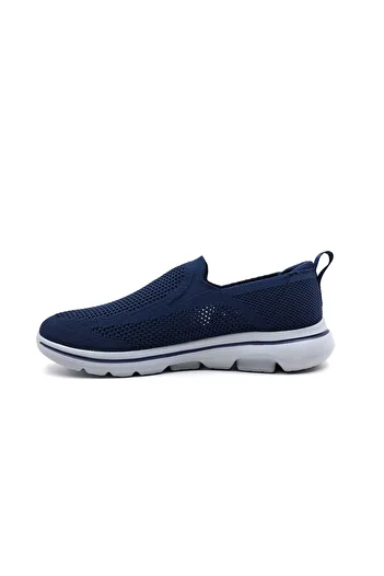 HUMTTO Lightweight Design Laceless Mesh Summer Navy Blue Men's Sneakers