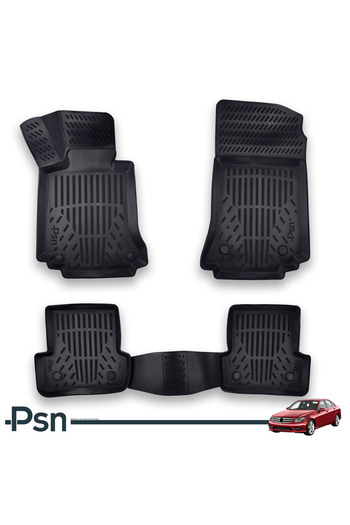 Psn Mercedes C W204 (2007-2014) Ile Uyumlu - Araca Özel Paspas