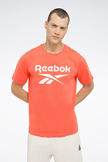 Reebok IDENTITY BIG LOGO Πορτοκαλί ανδρικό κοντομάνικο μπλουζάκι
