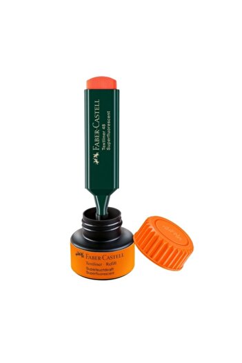 Faber Castell Faber Turuncu Fosforlu Kalem Mürekkebi 5150154915