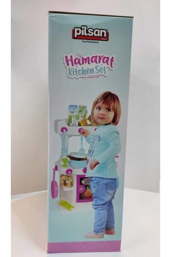 PİLSAN Hamarat Kitchen Set with Foot (White)