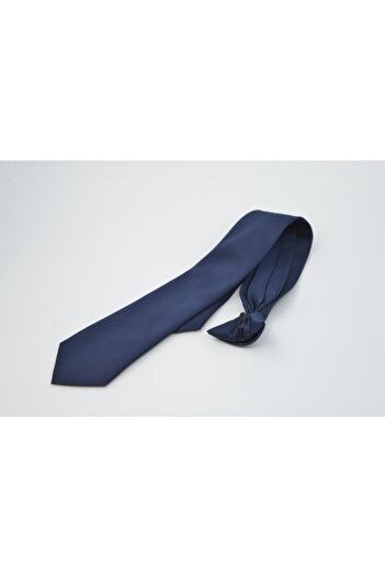 Brianze Ready Tied Navy Blue Clip Tie