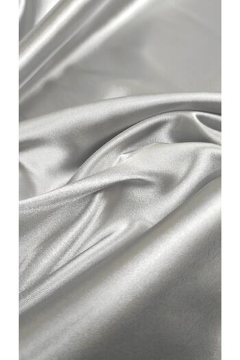 Beril kumaş Gray Satin Fabric