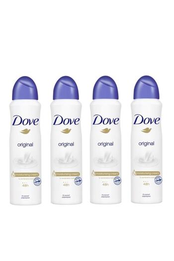 Dove Women Deodorant Spray Original 150 ml Women Deodorant X 4 Pieces