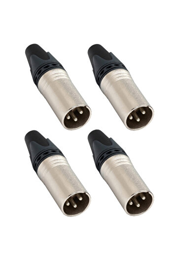 Hepa-Merz Υποδοχή Hepa Merz Sfc-m11-4x 3 ακίδων Xlr (4 ΤΕΜ)