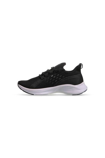 M.P. MP Space Women's Lace-up BLACK-WHITE Casual Shoes