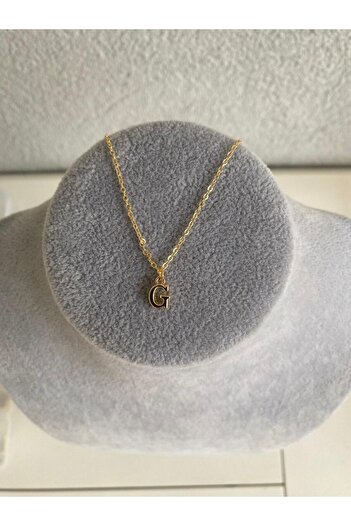 Judas Takı G Harf Gold Kolye , Baş Harf Kolye