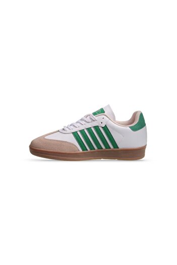 M.P. MP UrbanGlide Luxe Women's Lace-up WHITE-GREEN Sneakers