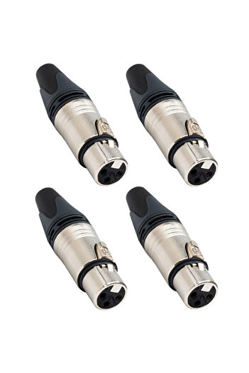 Hepa-Merz Hepa Merz Sfc-f11-4x canon Θηλυκό 3 ακίδων Xlr Connector (4 τεμάχια)