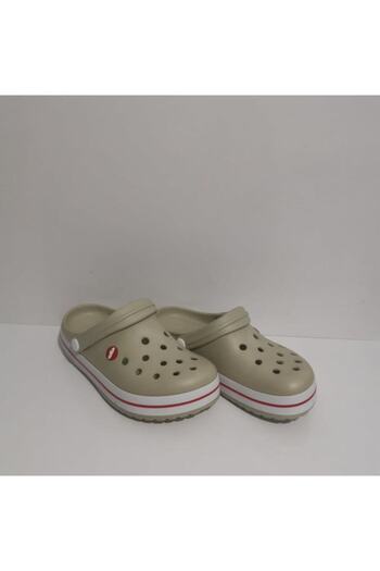 Akınal Bella Full Orthopedic Ανδρικές Παντόφλες Cross Cream Cross Doctor Nurse Cook Daily
