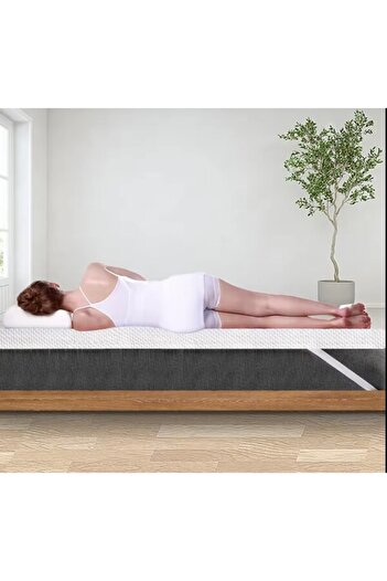 sleepnice SLEEPNİCE FULL ORTOPEDİK TORBA YAYLI YATAK PEDİ TEK KİŞİLİK ÇİFT KİŞİLİK 8cm