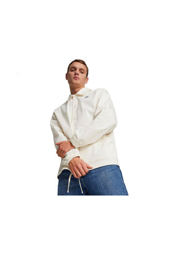 Puma Ανδρικό casual μπουφάν Downtown Jacket 62369566   Κρέμα