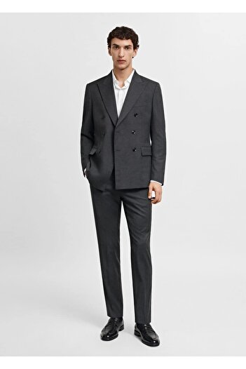 MANGO Man Slim Fit Trousers Set