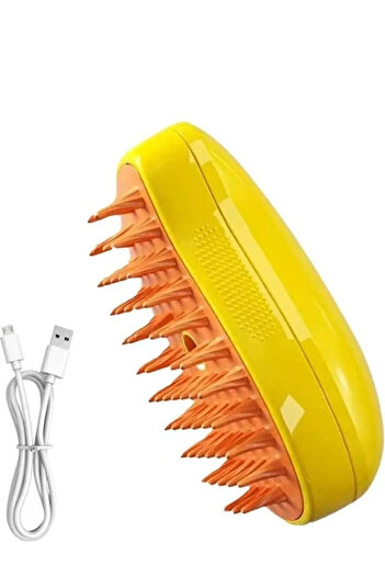 Yıldızhane Soft Silicone Cat and Dog Washing Brush - Steam Care Comb