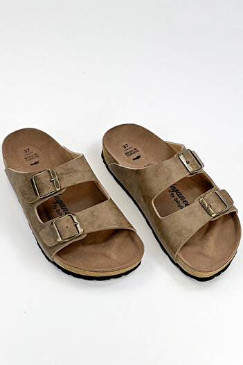 eformoda by emre yılmaz Mink Women's Accessory Slippers 1801