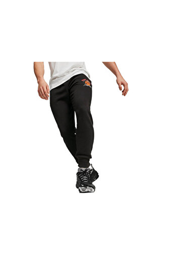 Puma Ανδρικό casual sweat παντελόνι Graphic Booster Sweat 62481301   Μαύρος