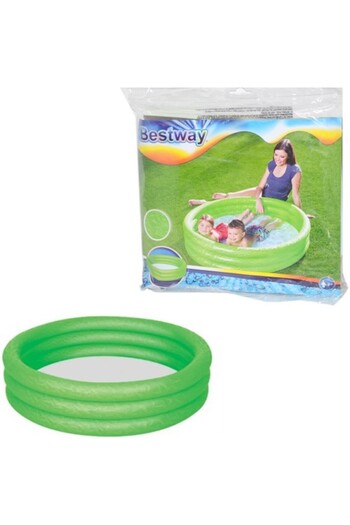 BESTWAY 51025 3-Ring Colorful Children's Pool 122 X 25 Cm
