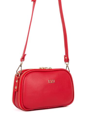 HNB Vona Bags Women's Cross Shoulder Bag Mv124 Red