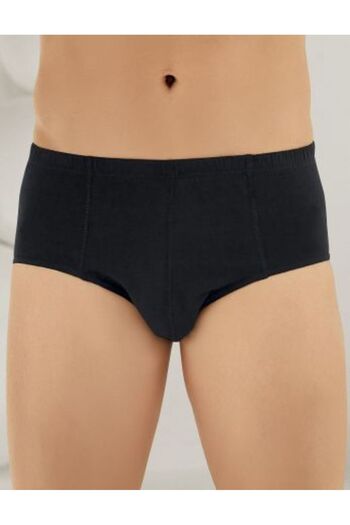 Şahinler Black Men's 6 Pack 100% Cotton Briefs Me009 new season