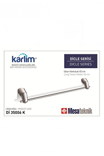 Boheme Μακρύς κρεμαστός για πετσέτες της σειράς Karlim Dicle