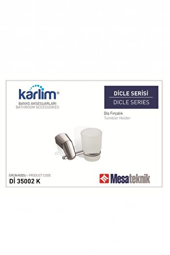 Boheme Θήκη οδοντόβουρτσας σειράς Karlim Dicle