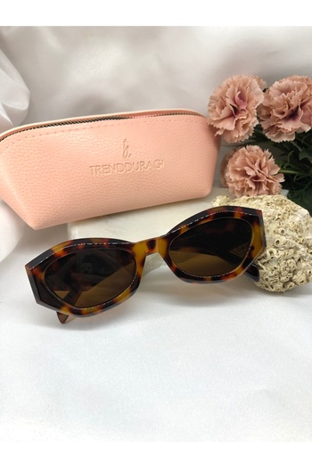 Di Caprio Gamy Design Leopard Women's Sunglasses