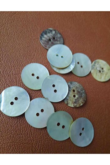 Beyna SEDEF 1st Quality - Natural Real Button 1.5 cm, 1 Pack 20 Pieces