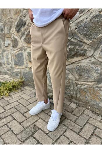 Offbeat Ribbed Loose Fit Boyfriend Jogger Pants