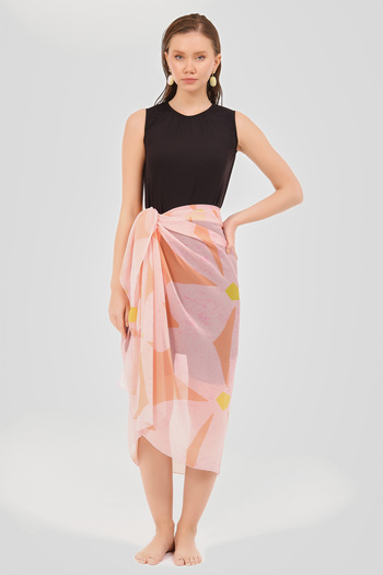 ALFASA Patterned Skirt Pareo