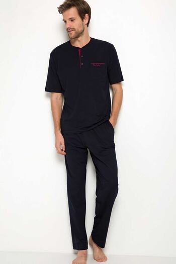 Pierre Cardin Men's 3-Piece Pajama Suit Nt.5370