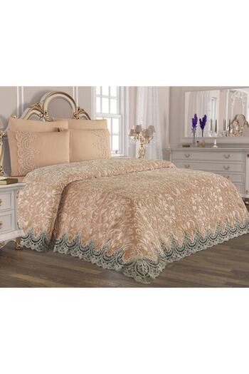enti ev tekstili Lacy Blanket Set. Dowry Bridal Set6 Pieces