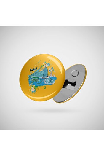 Fizello Дубай Сувенірний дизайн: Важливі місця Açacak