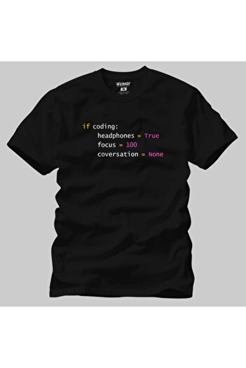Crazy Ανδρικό μπλουζάκι Coding